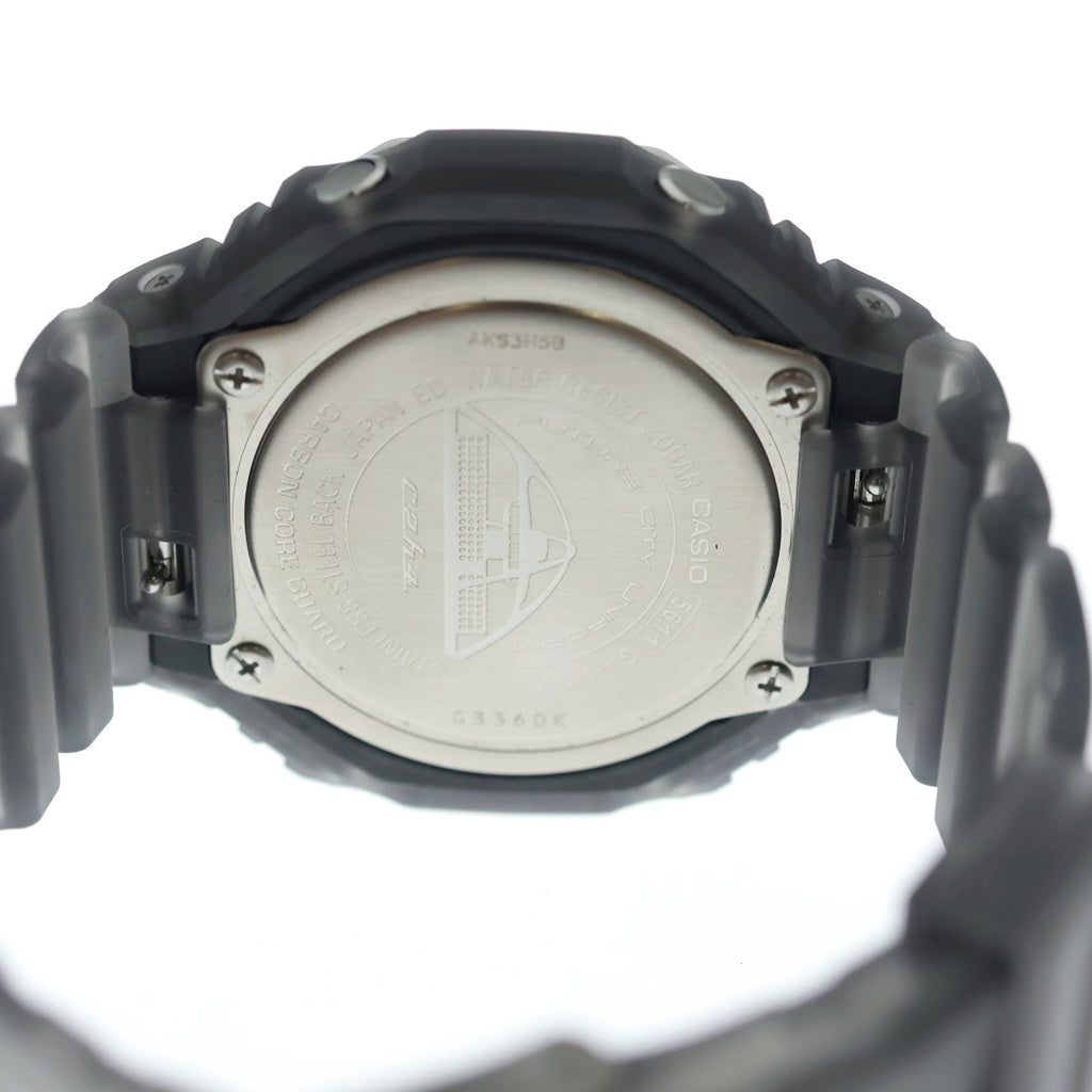 CASIO G-SHOCK(カシオ ジーショック) ×C2H4 GA-2100THE SPACE AGE EDITION シーツーエイチフォー スペース・エイジ・エディション 腕時計 シルバー/グレー GA-2100C2H426-8A-KIT