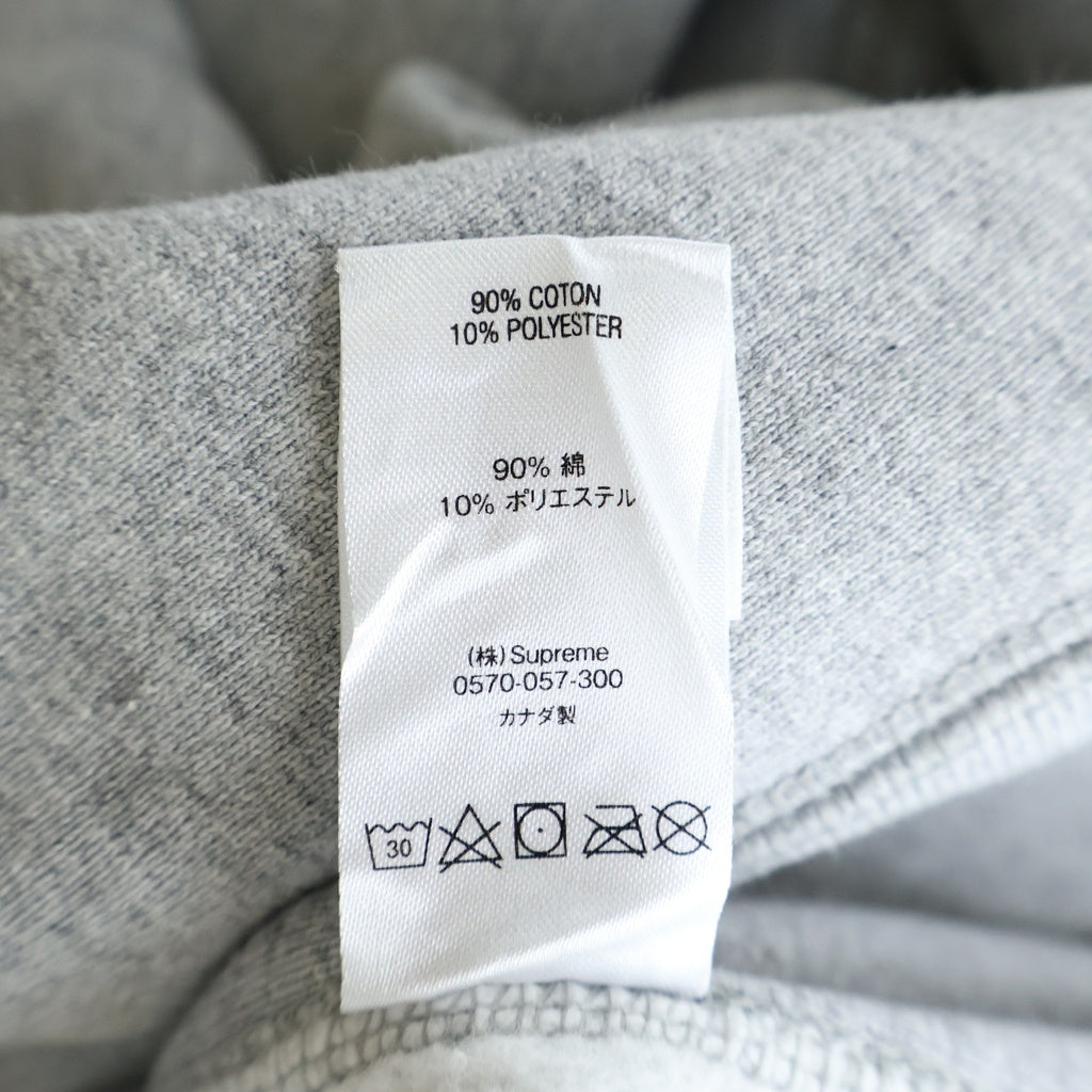 SUPREME(シュプリーム) 19AW Bandana Box Logo Hooded バンダナボックスロゴ プルオーバーフーディー スウェット パーカー グレー
