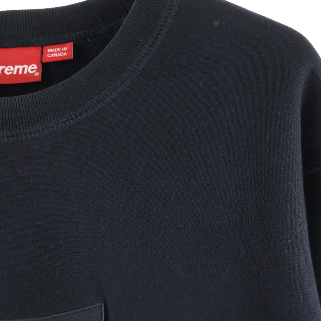 SUPREME(シュプリーム) 15AW Box Logo Crewneck ボックスロゴ クルーネックスウェットシャツ トレーナー ブラック