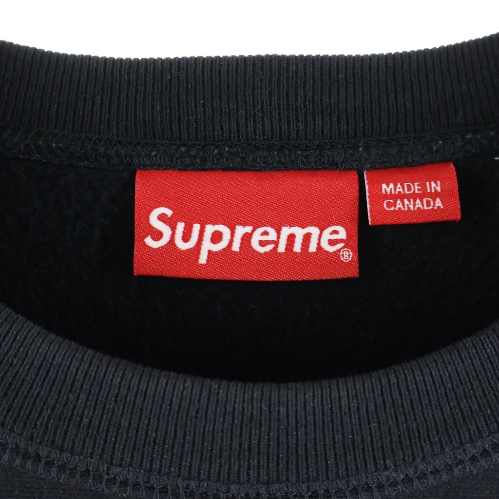 SUPREME(シュプリーム) 15AW Box Logo Crewneck ボックスロゴ クルーネックスウェットシャツ トレーナー ブラック