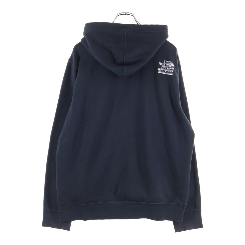 SUPREME(シュプリーム) 18SS ×THE NORTH FACE Metallic Logo Hooded Sweatshirt フーデッドスウェットシャツ パーカー NT11807I