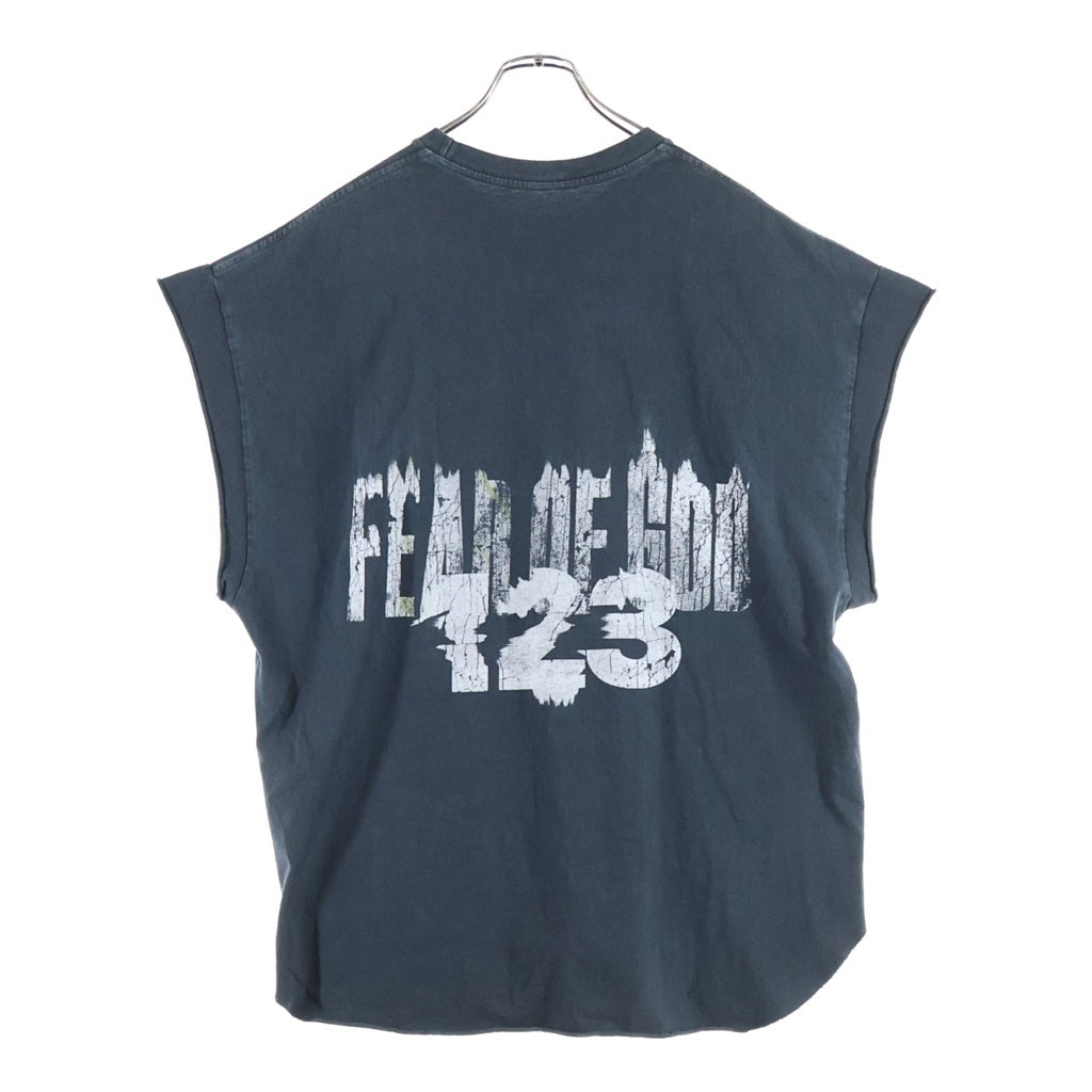 RIVINGTON roi Rebis(リヴィントンロイレビス) INRI CVA SS TEE グラフィティプリント ナンバリング クルーネックノースリーブTシャツ カットソー ブラック