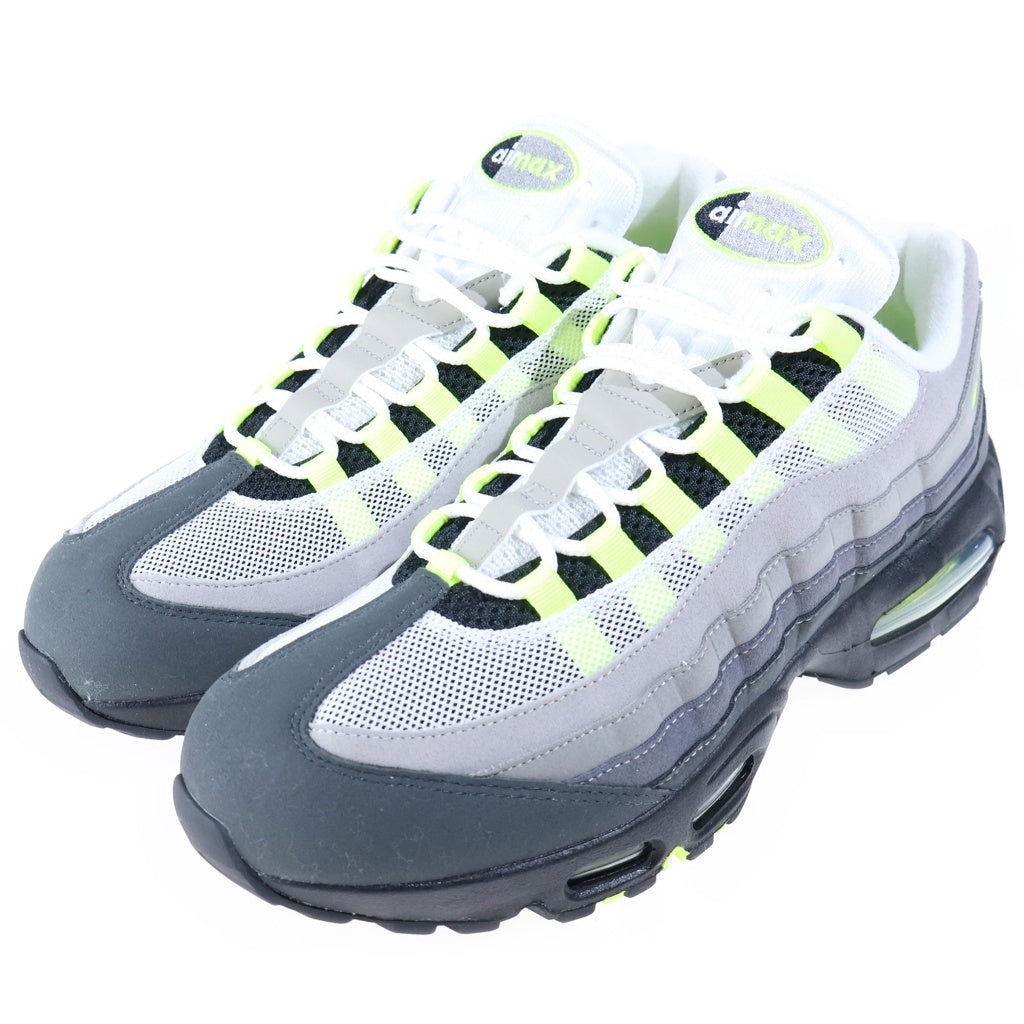 NIKE(ナイキ) AIR MAX 95 OG BIG BUBBLE エアマックス95 ビッグバブル ローカットスニーカー グレー/イエロー US11/29cm HM4740-001