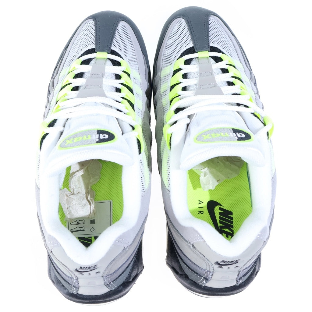 NIKE(ナイキ) AIR MAX 95 OG BIG BUBBLE エアマックス95 ビッグバブル ローカットスニーカー グレー/イエロー US11/29cm HM4740-001
