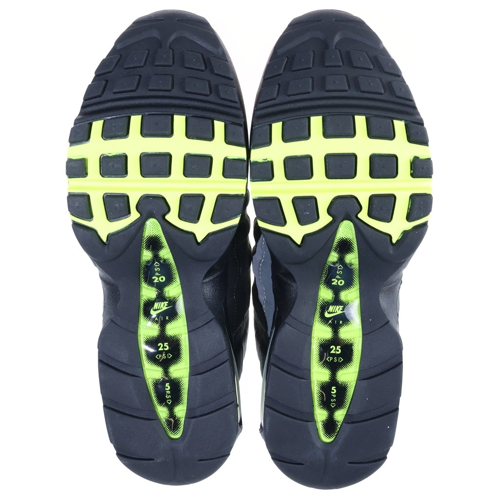 NIKE(ナイキ) AIR MAX 95 OG BIG BUBBLE エアマックス95 ビッグバブル ローカットスニーカー グレー/イエロー US11/29cm HM4740-001
