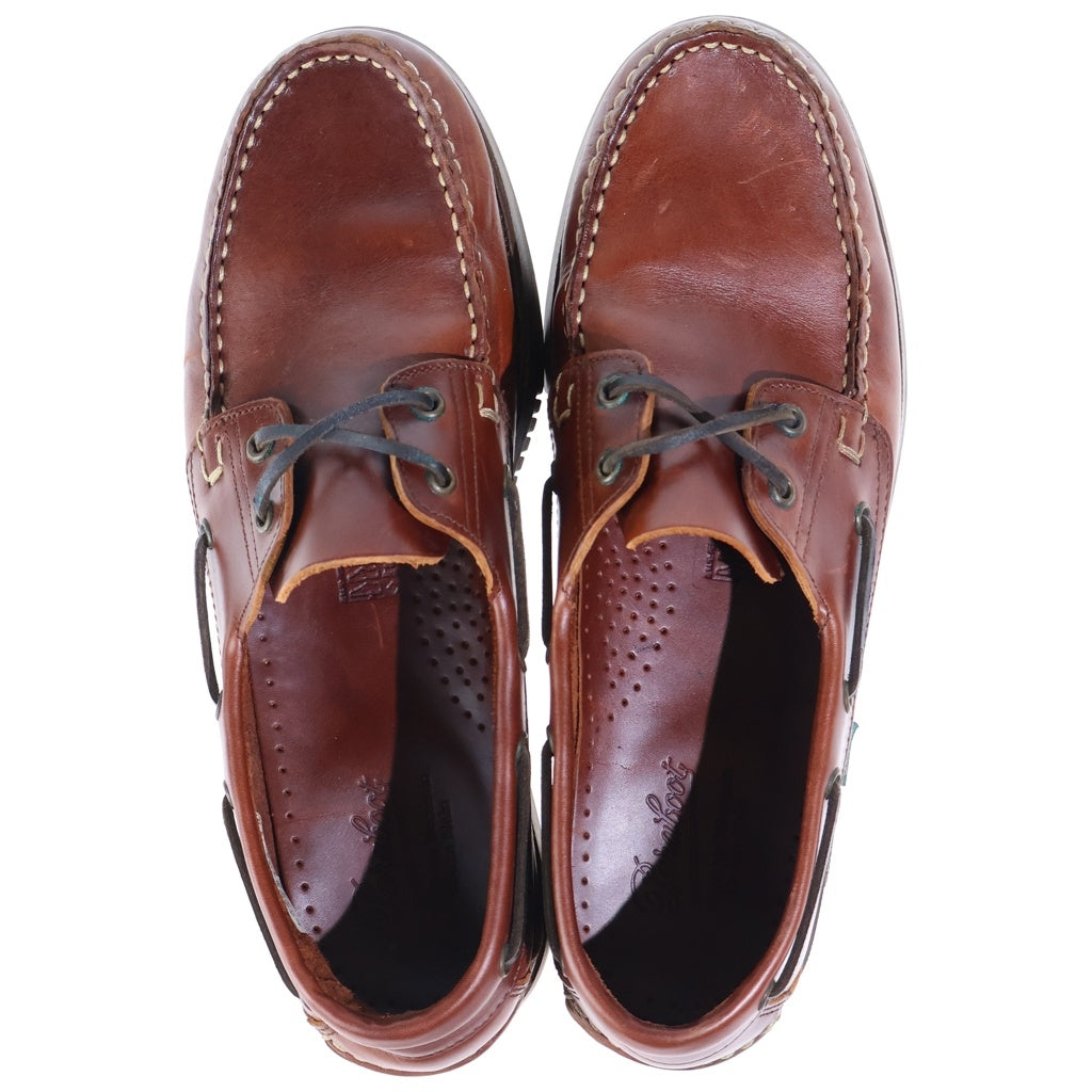PARABOOT(パラブーツ) BARTH MARINE MARRON バース マリーンマロン モカシン デッキシューズ ブラウン 780001