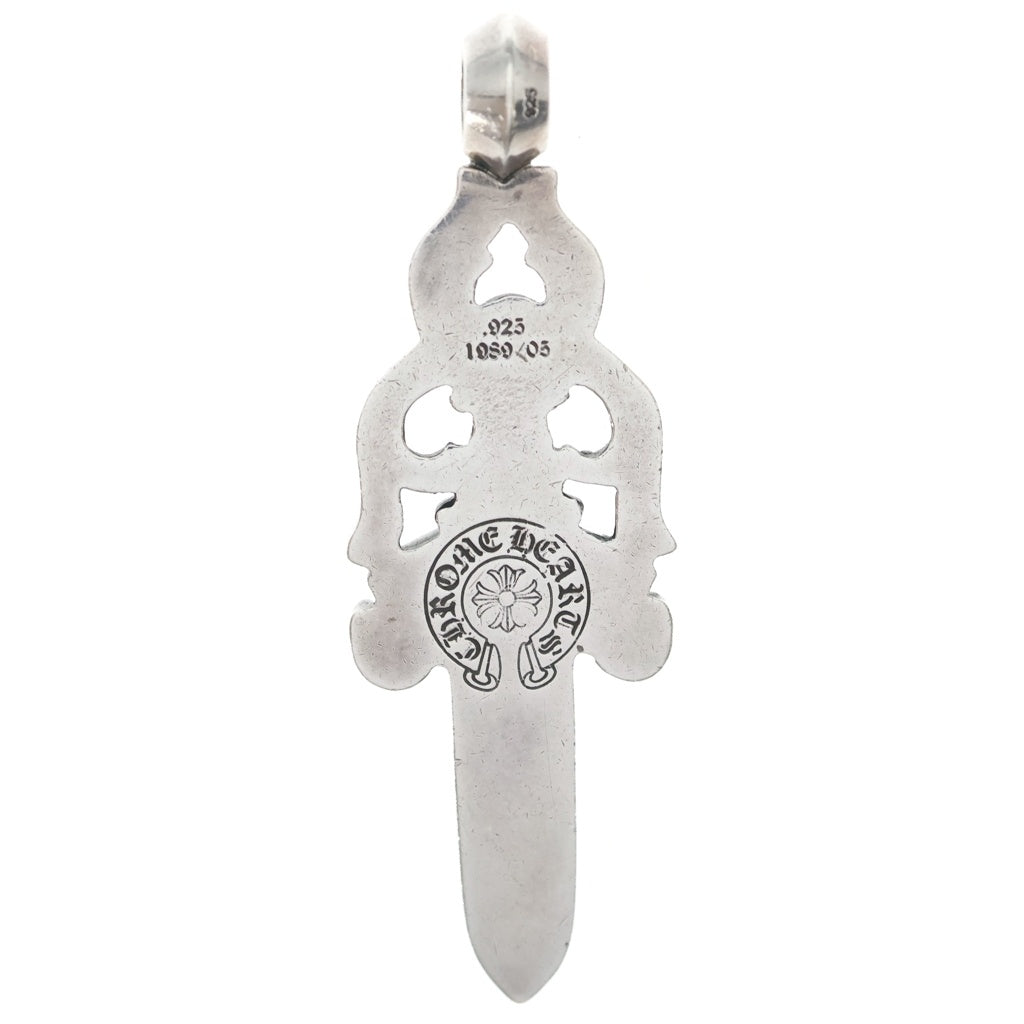 CHROME HEARTS(クロムハーツ) LARGE DAGGER ラージダガーペンダントトップ シルバー BCA282