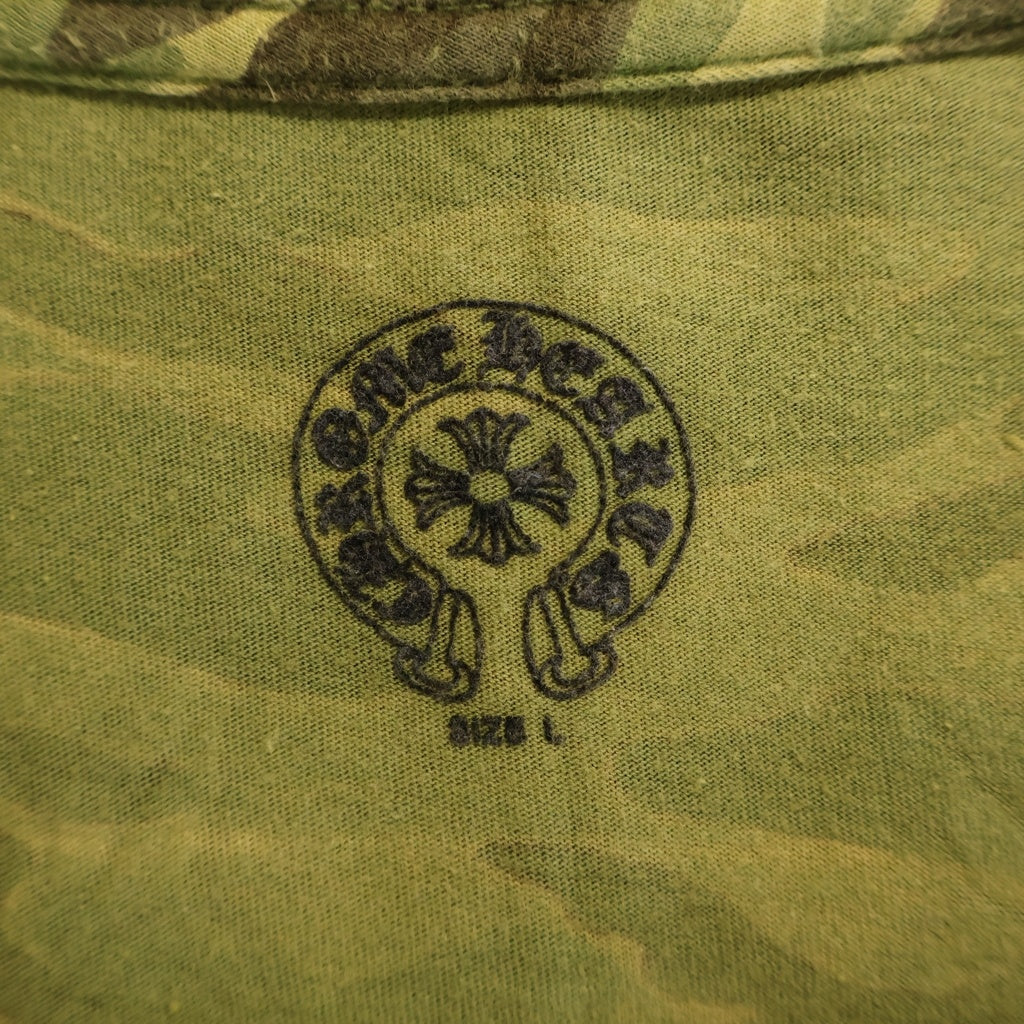 CHROME HEARTS(クロムハーツ) OLD STAR S/S TEE オールド スタープリント 半袖Tシャツ カットソー カモフラ グリーン