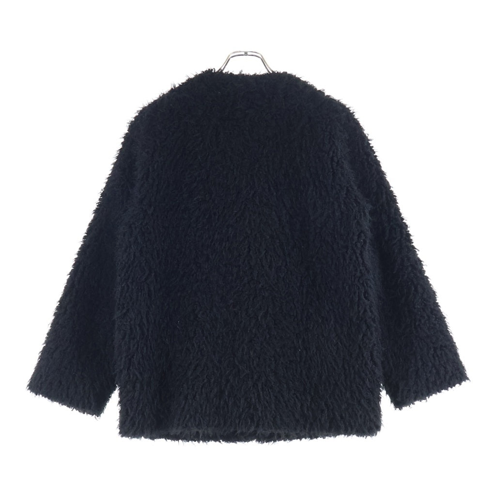 Her lip to(ハーリップトゥ) ROYAL FAUX FUR COAT ロイヤル フェイクファーコート ブラック レディース 1254307108