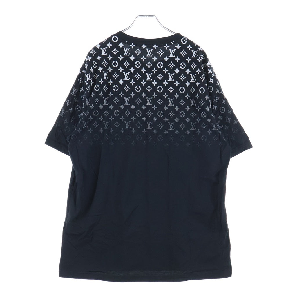 LOUIS VUITTON(ルイヴィトン) 24AW モノグラムグラディエント クルーネック 半袖Tシャツ カットソー ブラック RM242MQ FSB HQY42W