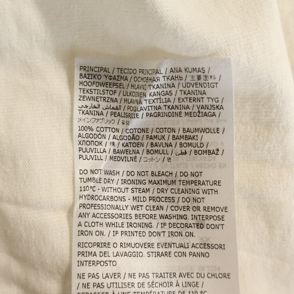 JIL SANDER(ジルサンダー) 25SS T-SHIRT ロゴプリント クルーネック 半袖Tシャツ カットソー ホワイト J21GC0168 J20243