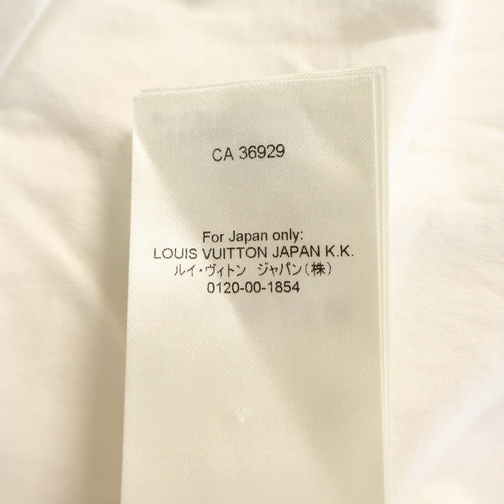 LOUIS VUITTON(ルイヴィトン) 25AW モノグラム グラディエント クルーネック 半袖Tシャツ カットソー ホワイト RM252MQ FSB HQY42W