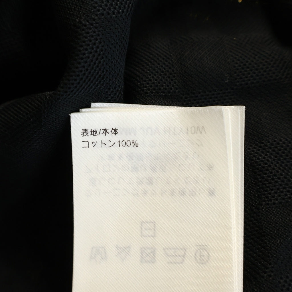 LOUIS VUITTON(ルイヴィトン) 25AW エンベリッシュド ダミエ ピケ クルーネック 半袖Tシャツ カットソー ブラック RM252MM JUV HTY10W