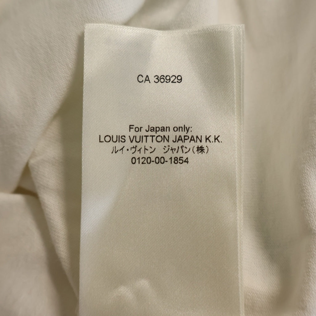 LOUIS VUITTON(ルイヴィトン) 23AW エンブロイダードビーズ クルーネック 半袖Tシャツ カットソー ホワイト RM232M NPG HPY35W