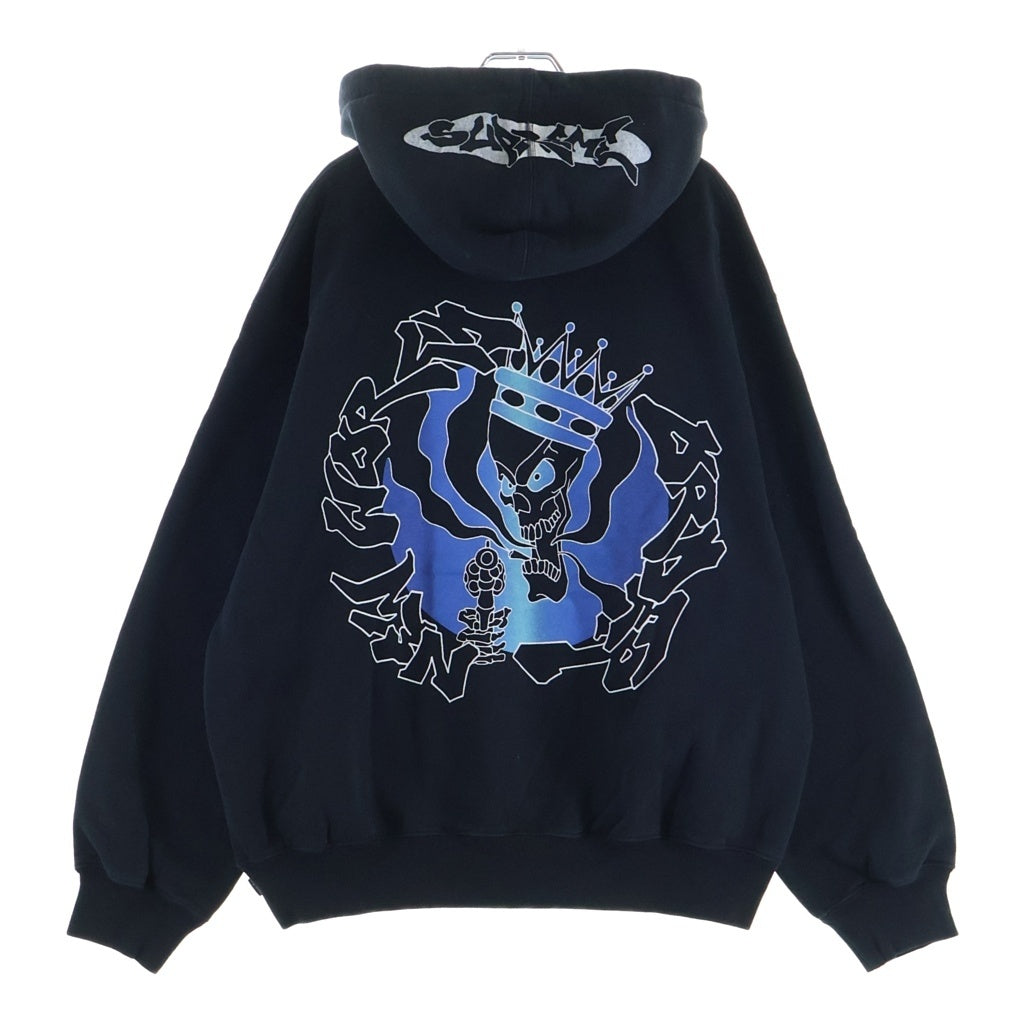 SUPREME(シュプリーム) 25SS New World Order Hooded Sweatshirt ニューワールドオーダー フーデッドスウェットパーカー ブラック