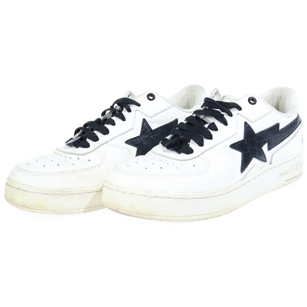 A BATHING APE(アベイシングエイプ) BAPE STA ローカットスニーカー ホワイト US9/27cm OZXSHM1913060