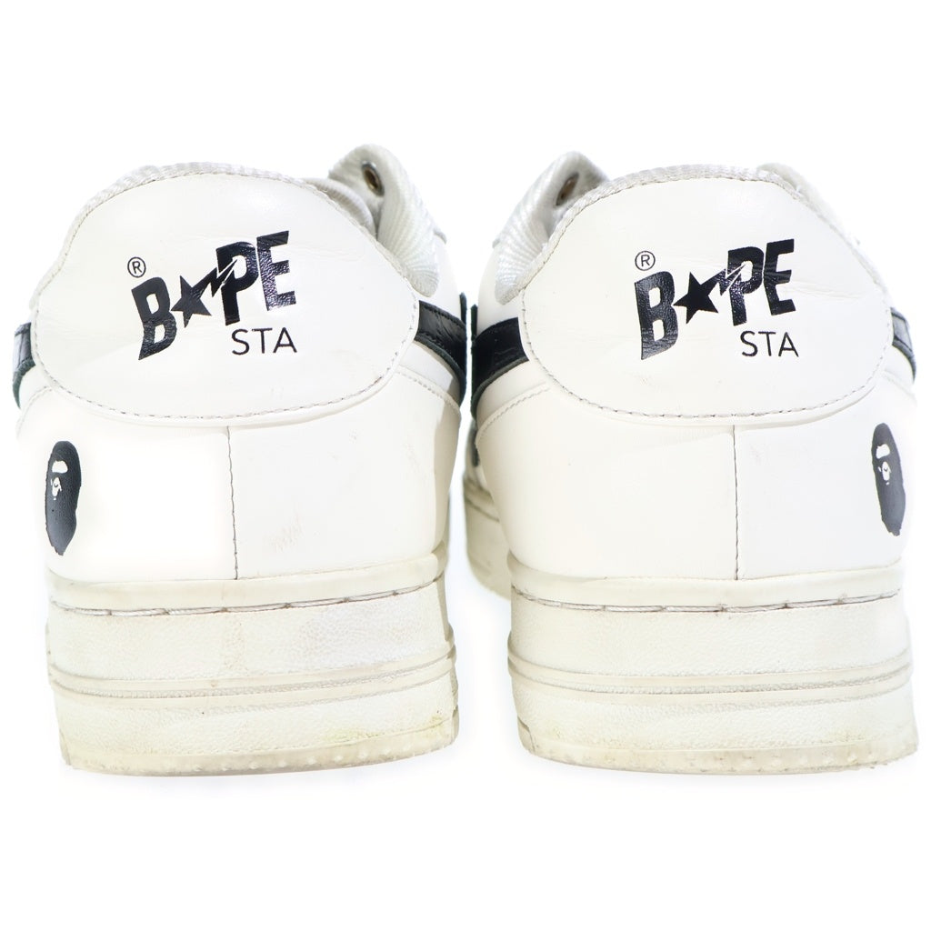 A BATHING APE(アベイシングエイプ) BAPE STA ローカットスニーカー ホワイト US9/27cm OZXSHM1913060