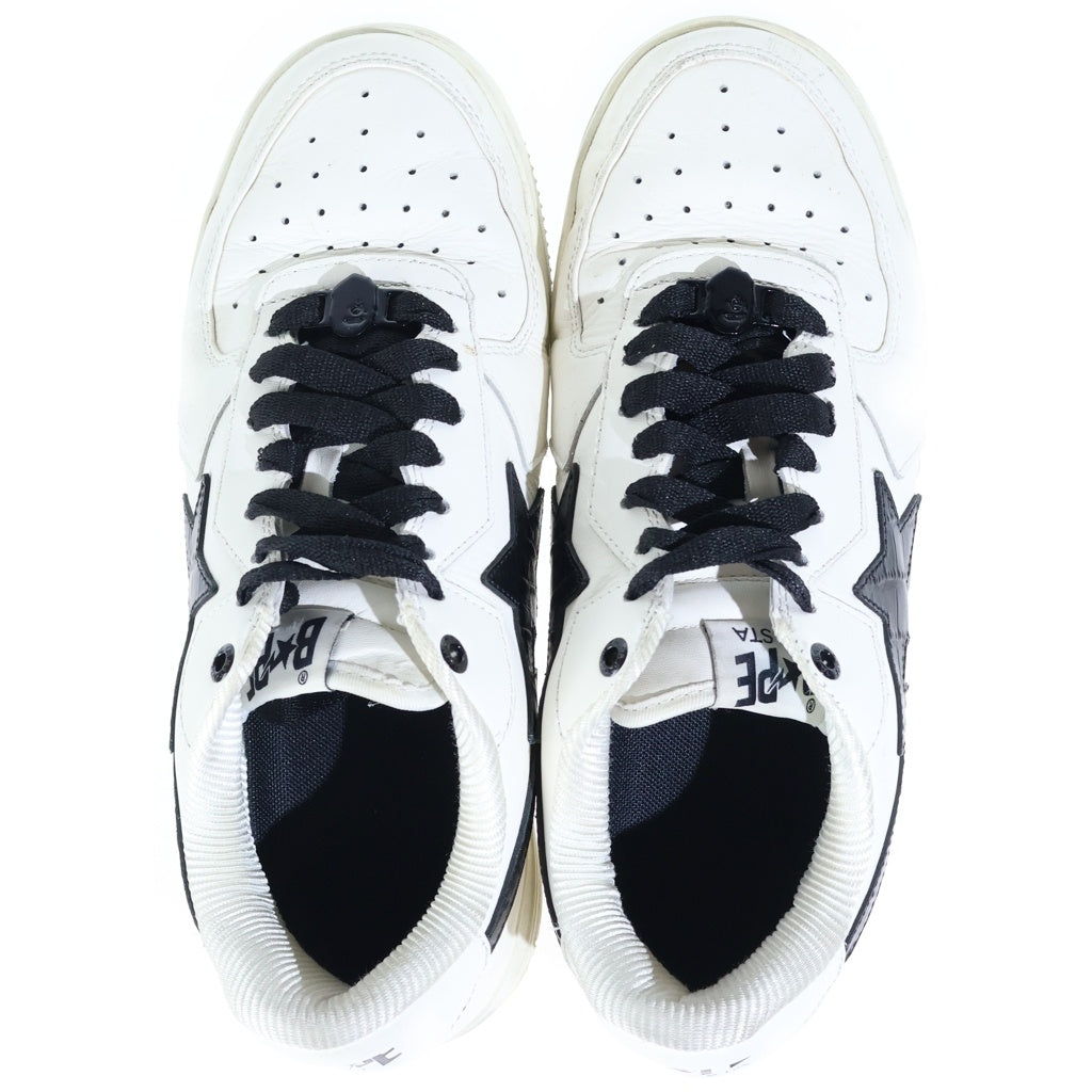 A BATHING APE(アベイシングエイプ) BAPE STA ローカットスニーカー ホワイト US9/27cm OZXSHM1913060