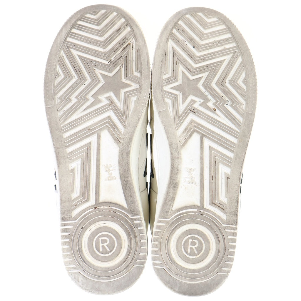 A BATHING APE(アベイシングエイプ) BAPE STA ローカットスニーカー ホワイト US9/27cm OZXSHM1913060