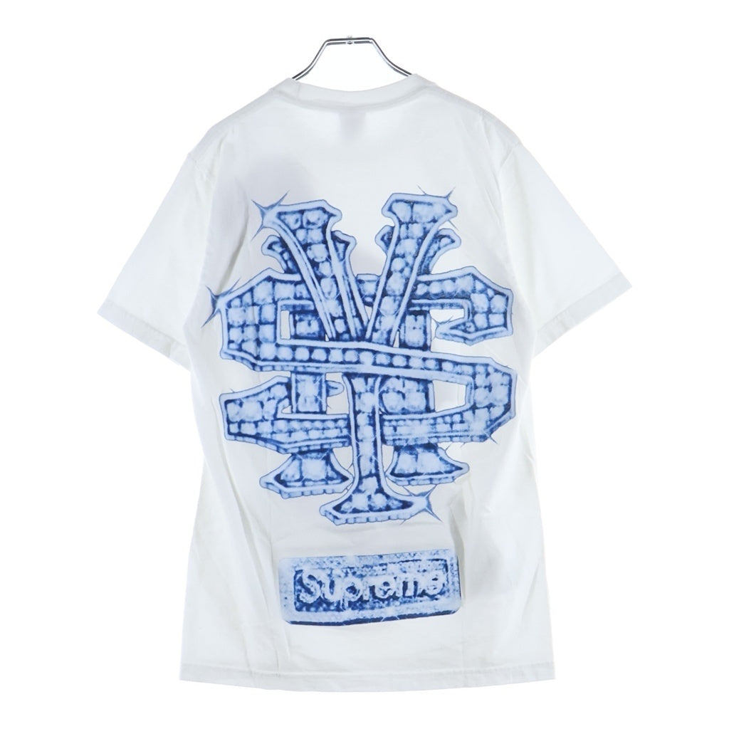 SUPREME(シュプリーム) 25AW Snowman Tee スノーマン フロントプリント半袖カットソー クルーネックTシャツ ホワイト
