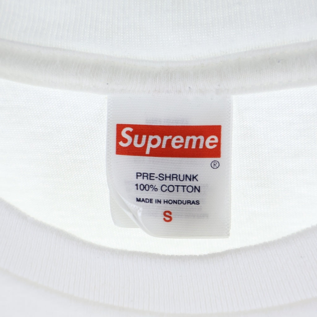 SUPREME(シュプリーム) 25AW Snowman Tee スノーマン フロントプリント半袖カットソー クルーネックTシャツ ホワイト