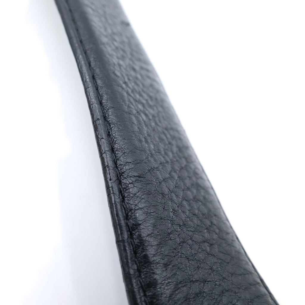 CHROME HEARTS(クロムハーツ) 1.5 STRAP 1.5inchスクロールレーベルリベッツ レザーベルト