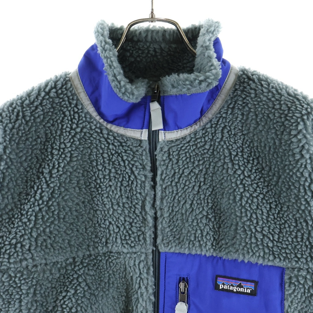 PATAGONIA(パタゴニア) 23AW CLASSIC RETRO-X JACKET クラシック レトロX ボアフリースジャケット グレー STY23056FA23 23056FA23