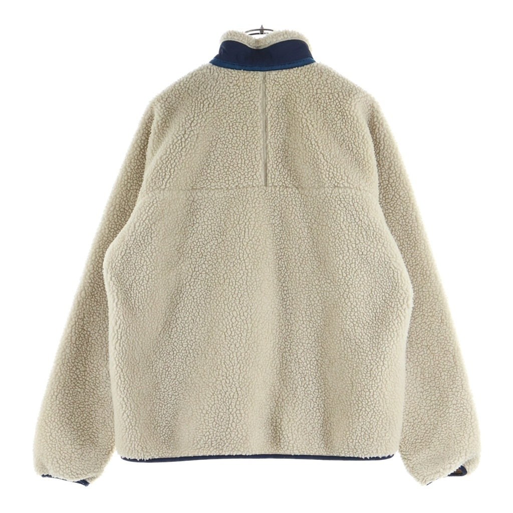 PATAGONIA(パタゴニア) 19AW CLASSIC RETRO-X JACKET クラシック レトロX ボアフリースジャケット ベージュ/ネイビー STY23056FA19 23056FA19