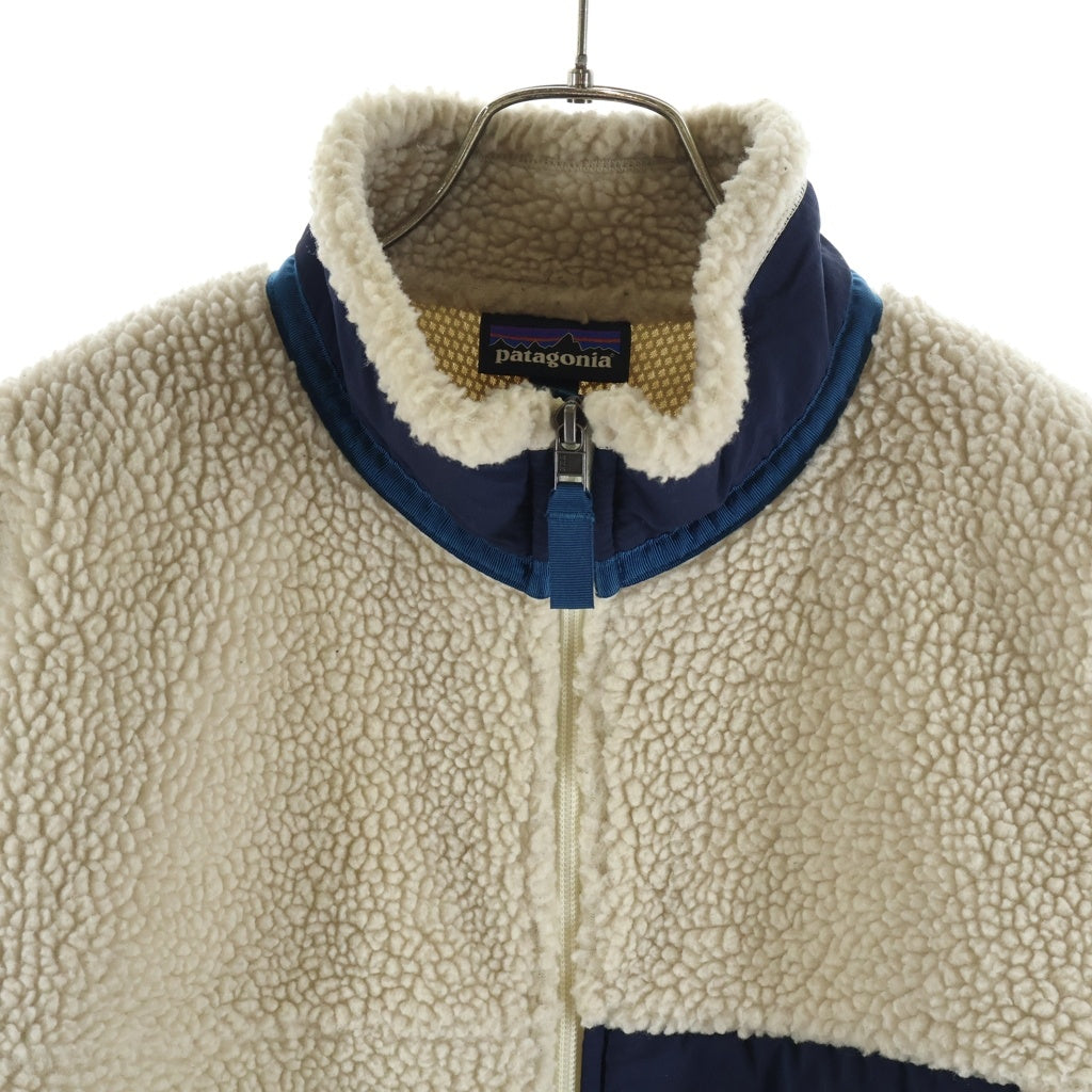 PATAGONIA(パタゴニア) 19AW CLASSIC RETRO-X JACKET クラシック レトロX ボアフリースジャケット ベージュ/ネイビー STY23056FA19 23056FA19