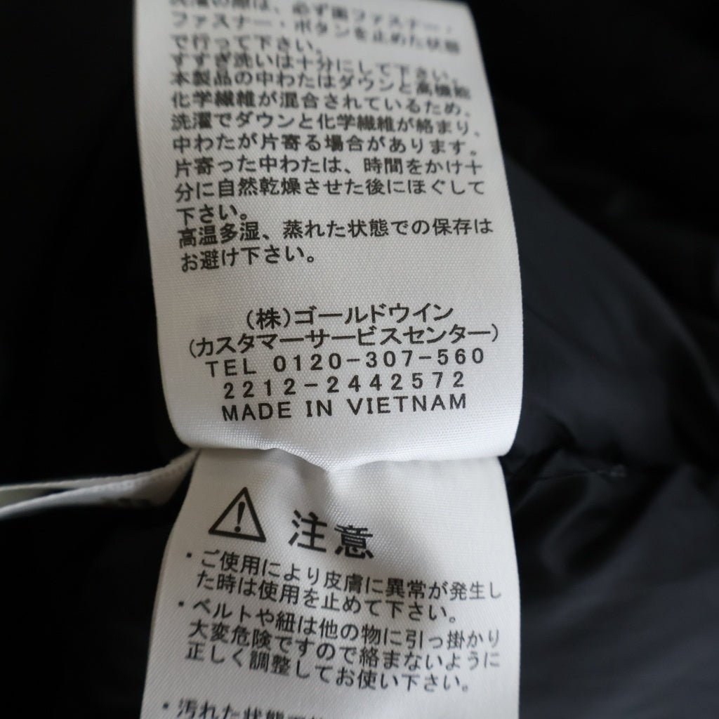 THE NORTH FACE(ザノースフェイス) BALTRO LIGHT JACKET GORE-TEX バルトロライトダウンジャケット ゴアテックス ブラック ND92340