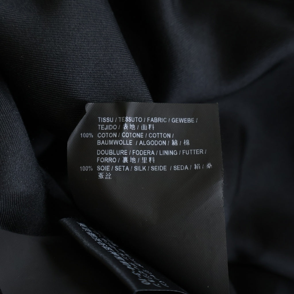 SAINT LAURENT PARIS(サンローランパリ) イタリア製 バックファスナー付き ベロア ワンピース レディース ブラック 438899 Y615W 1000