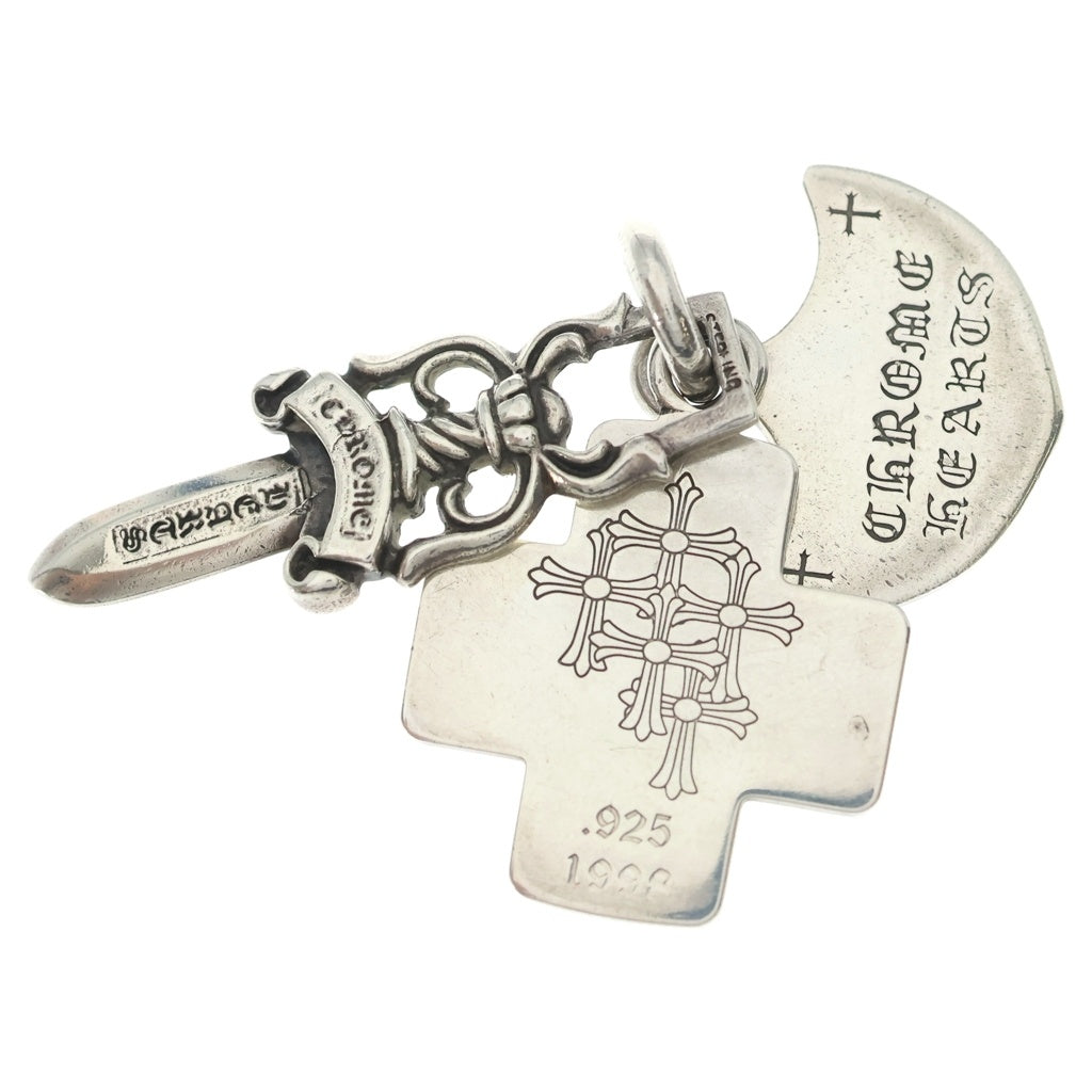 CHROME HEARTS(クロムハーツ) 3TRINKETS 3トリンケッツ ペンダントトップ シルバー BCA202