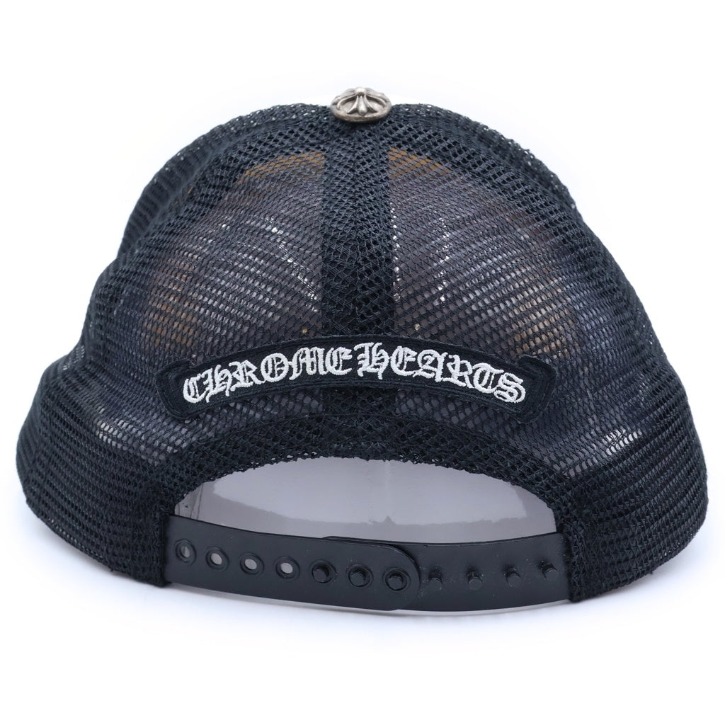 CHROME HEARTS(クロムハーツ) ×MATTY BOY CHOMPER TRUCKER CAP マッティ ボーイ チョンパー メッシュ トラッカーキャップ 帽子 ブラック/ホワイト レディース