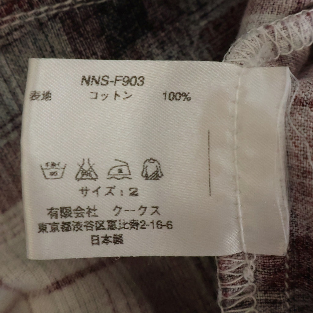 n(n) by NUMBER (N)INE(エヌエヌバイナンバーナイン) 09AW プリネル