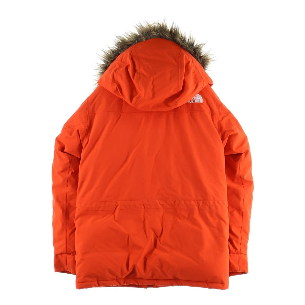 THE NORTH FACE(ザノースフェイス) 17AW ANTARCTICA PARKA アンタークティカパーカ ジップアップファーフーデッドナイロンダウンジャケット オレンジ ND91807