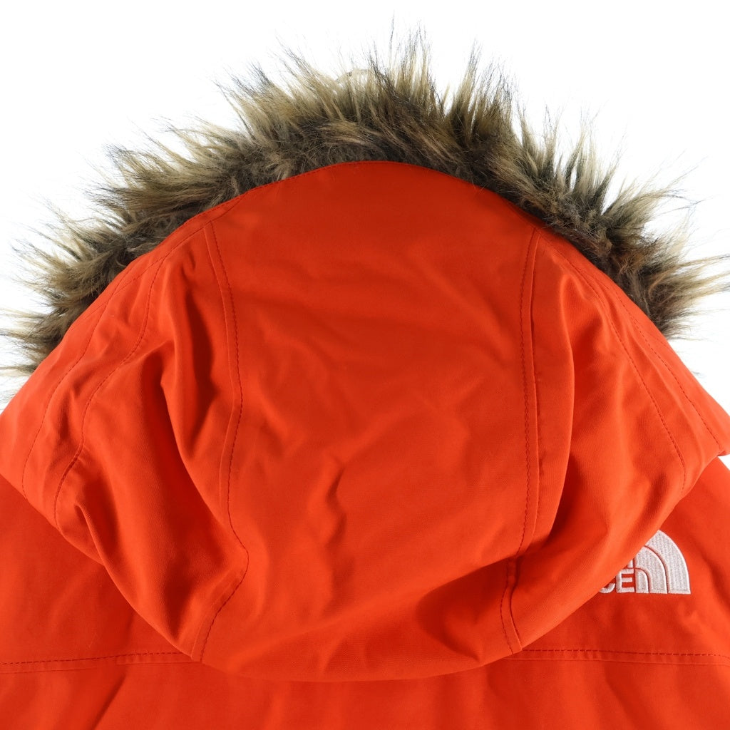 THE NORTH FACE(ザノースフェイス) 17AW ANTARCTICA PARKA アンタークティカパーカ ジップアップファーフーデッドナイロンダウンジャケット オレンジ ND91807