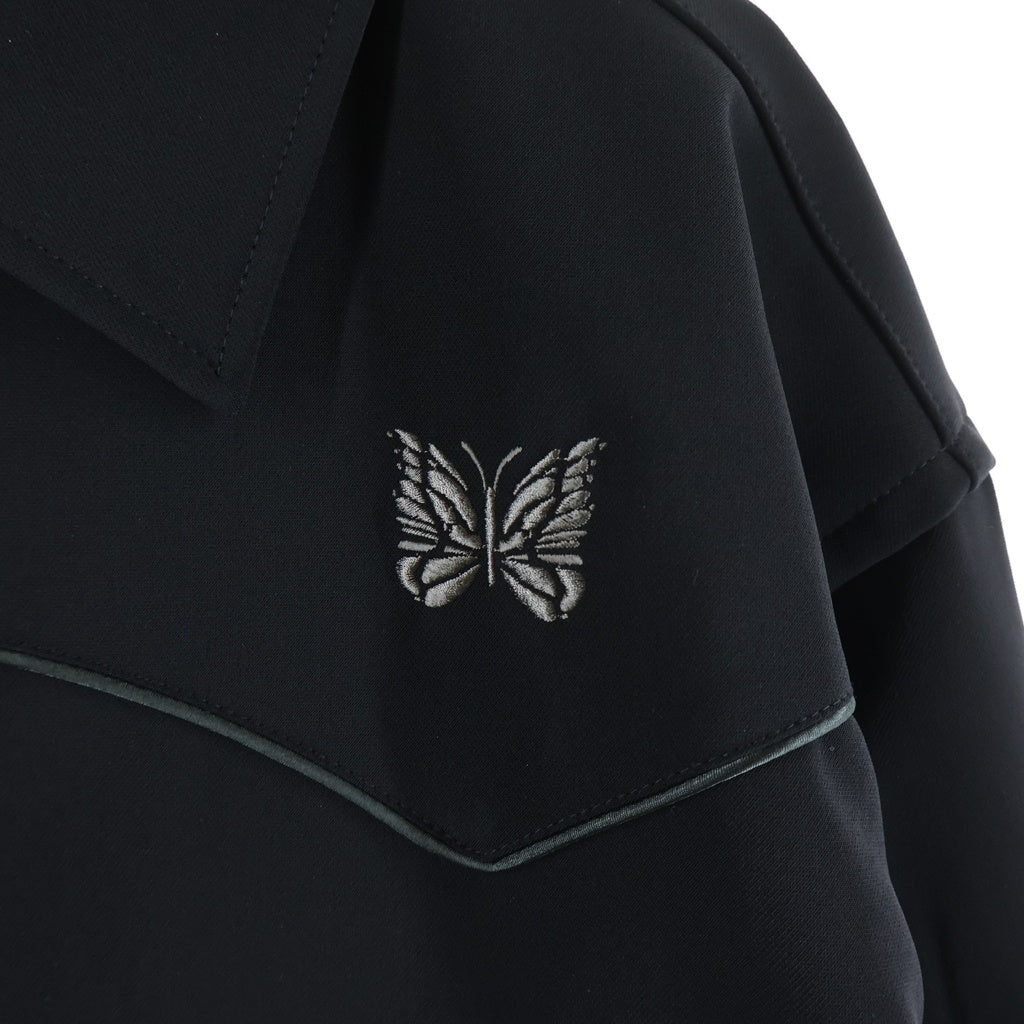 Needles(ニードルス) Piping Cowboy Jacket パイピング パピヨンエンブロイダリー カウボーイジャケット ブラック QV217