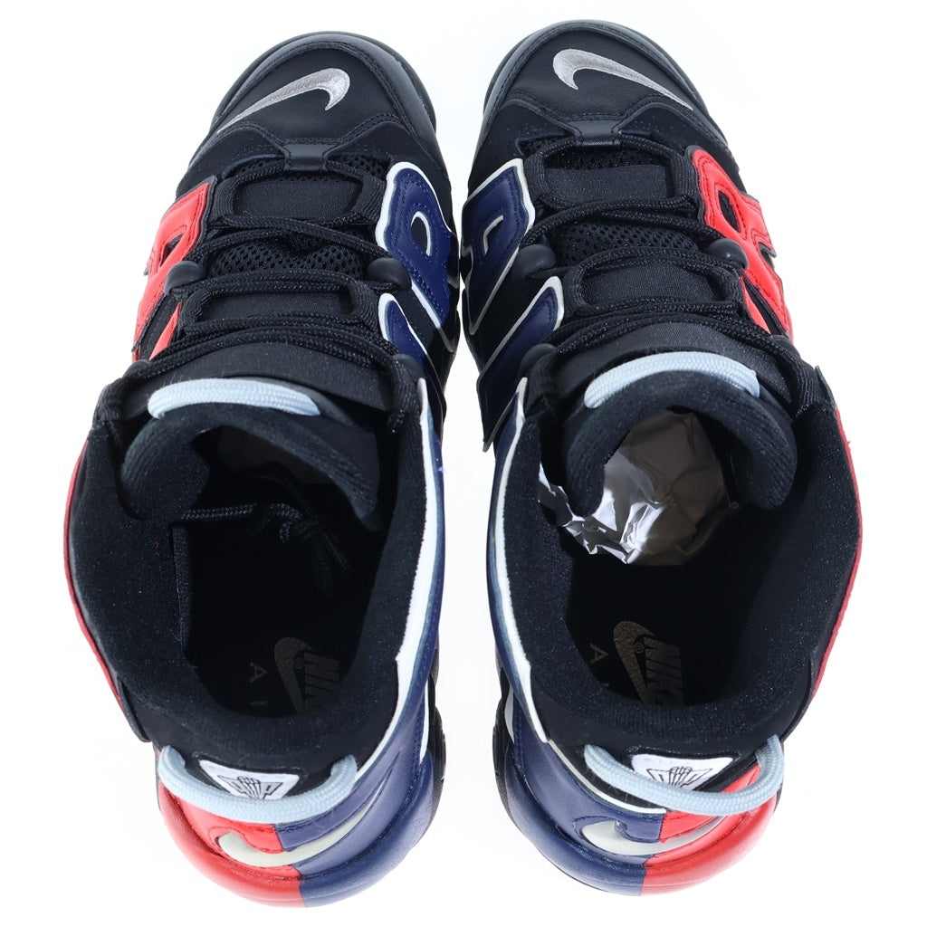 NIKE(ナイキ) AIR MORE UPTEMPO エアモアアップテンポ 96 ハイカットスニーカー ブラック/レッド/ネイビー US10.5/28.5cm DJ4400-001