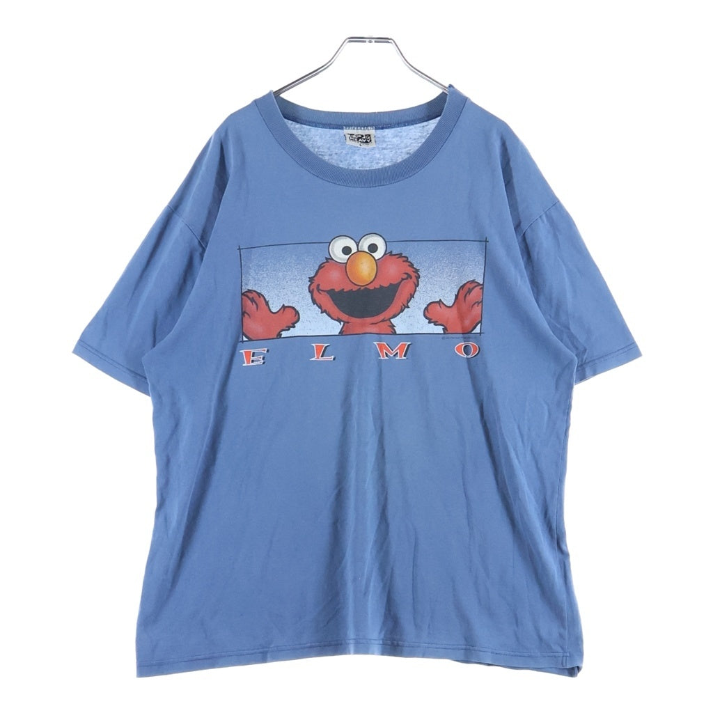 VINTAGE(ヴィンテージ) 90S VINTAGE SESAME STREET ELMO TEE セサミストリート エルモ ヴィンテージ フロントプリントTシャツ 半袖クルーネックカットソー ネイビー