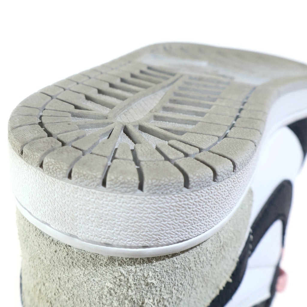 NIKE(ナイキ) AIR JORDAN RETRO HIGH OG Bleached Coral エアジョーダン 1 ブリーチド コーラル ハイカットスニーカー ホワイト/ブラック/グレー US7/25cm 555088-108