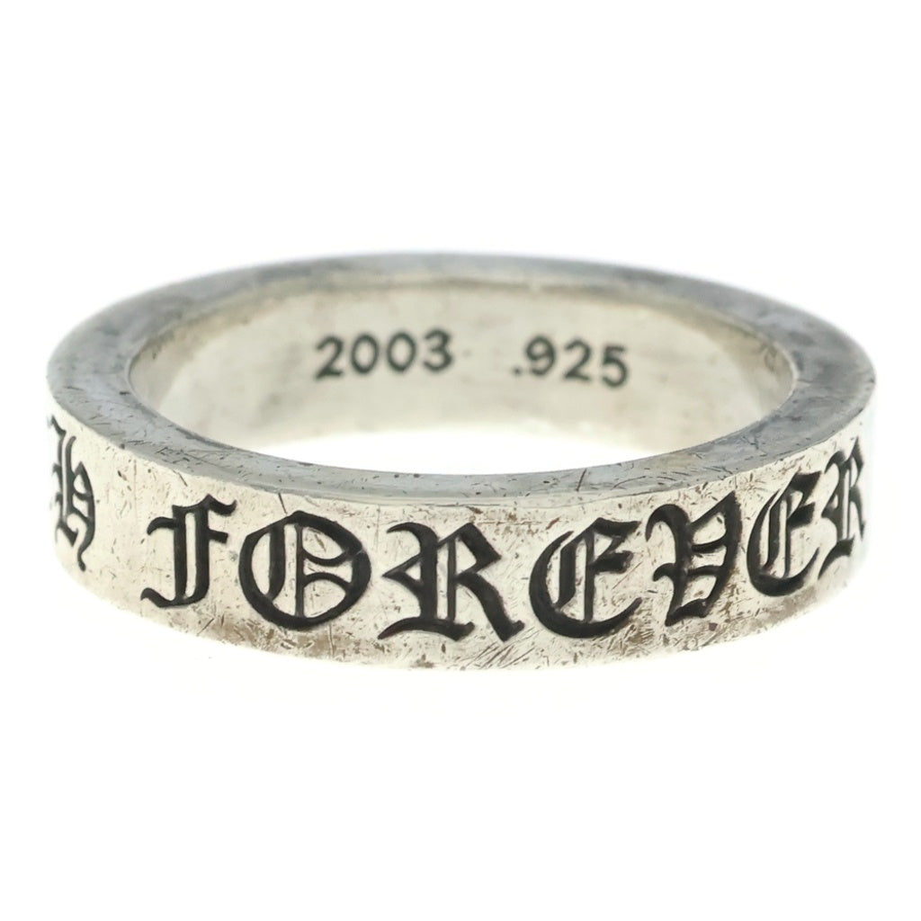 CHROME HEARTS(クロムハーツ) 6mm SPACER FOREVER 6mmスペーサーリング フォーエバーシルバーBCA337