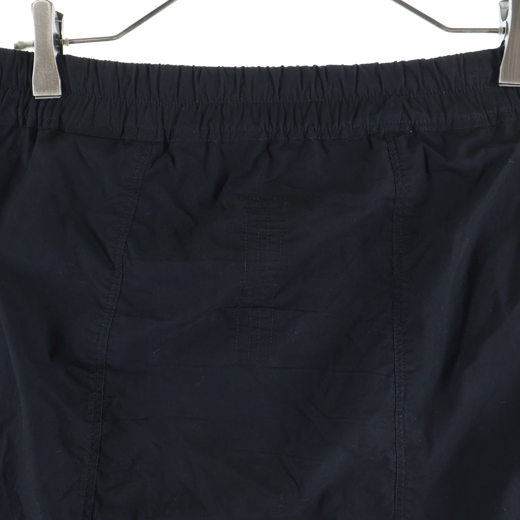 Rick Owens(リックオウエンス) 18SS DRAWSTRING LONG TROUSERS DIRT期 ドローストリングロングトラウザー サルエルパンツ ブラック RU18S5380-P