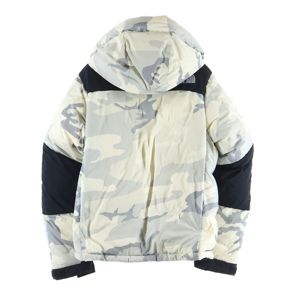 THE NORTH FACE(ザノースフェイス) NOVELTY BALTRO LIGHT JACKET ノベルティバルトロライト フーデッドダウンジャケット ホワイト/ブラック ND91720