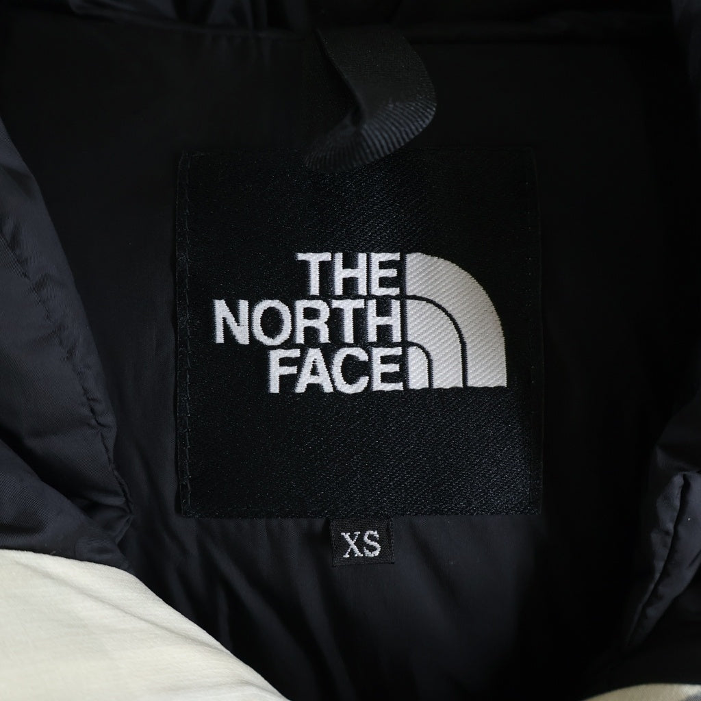 THE NORTH FACE(ザノースフェイス) NOVELTY BALTRO LIGHT JACKET ノベルティバルトロライト フーデッドダウンジャケット ホワイト/ブラック ND91720