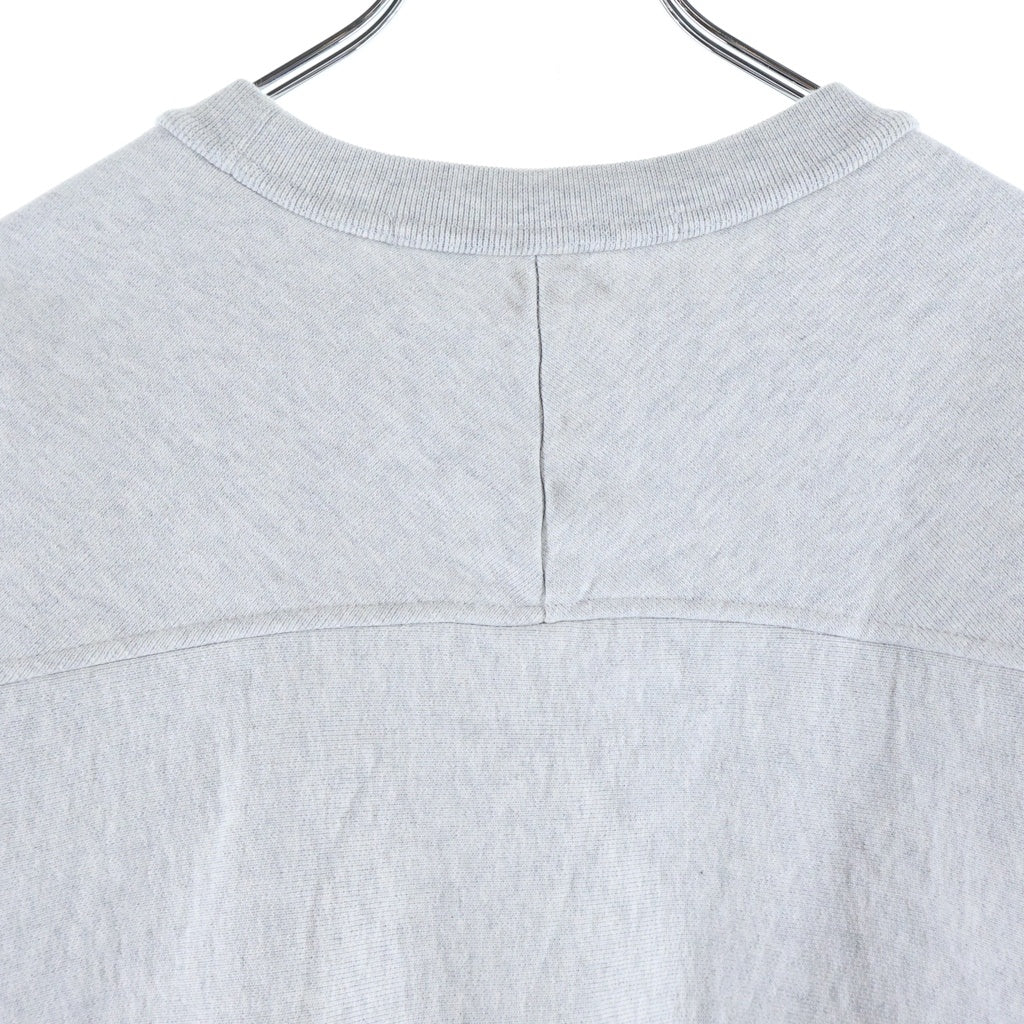 ALEXANDER WANG(アレキサンダーワン) 25SS CLASSIC OVERSIZED CREWNECK SWEATSHIRT クラシック オーバーサイズ クルーネック スウェットトレーナー グレー 6CC3242044