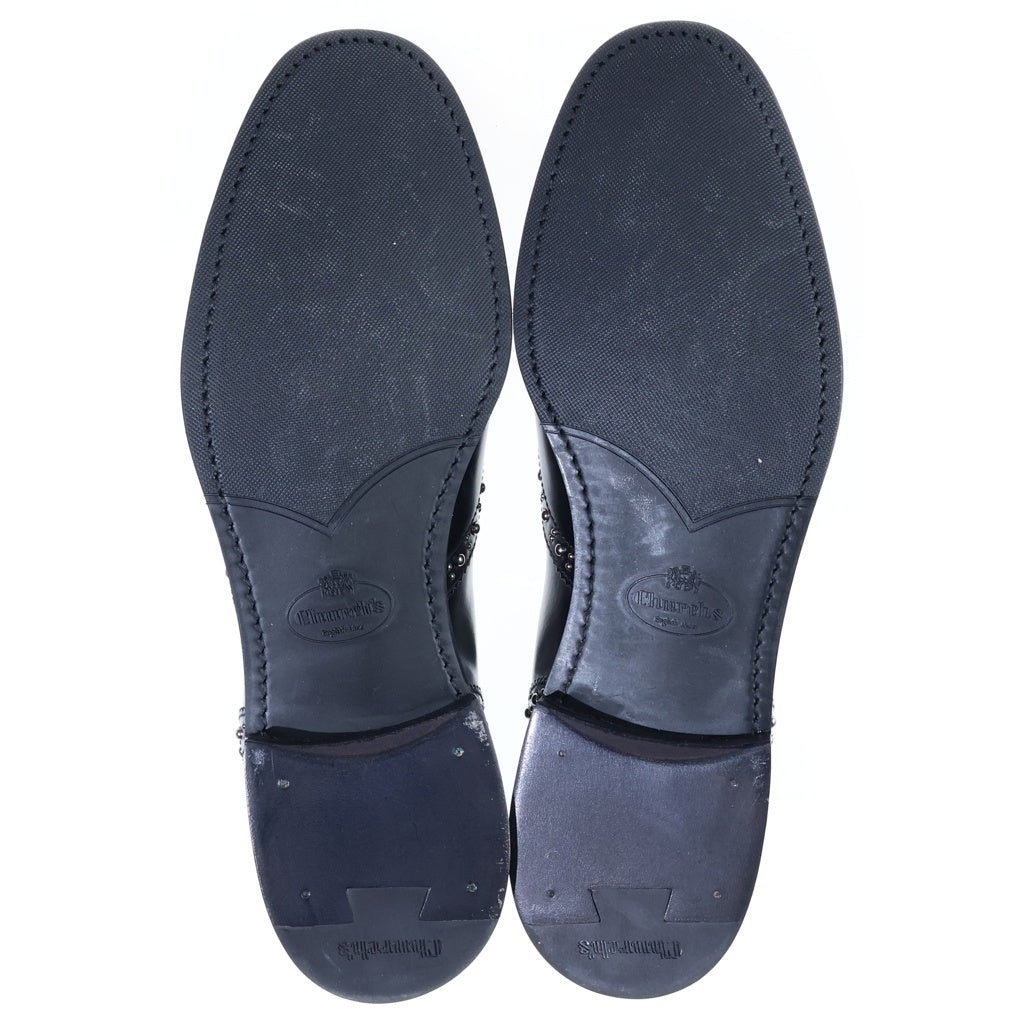 Church's(チャーチ) KETSBY MET ケツビーメット レザー スタッズ サイドゴアブーツ ブラック レディース DT0004 BT004