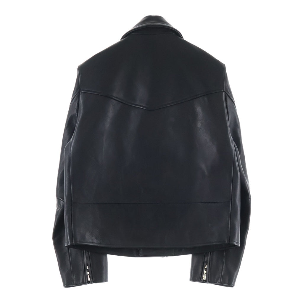 MASU(エムエーエスユー) 25AW CLASSIC MOTORCYCLE LEATHER JACKET クラシックモーターサイクル レザージャケット ブラック M25F9BL002