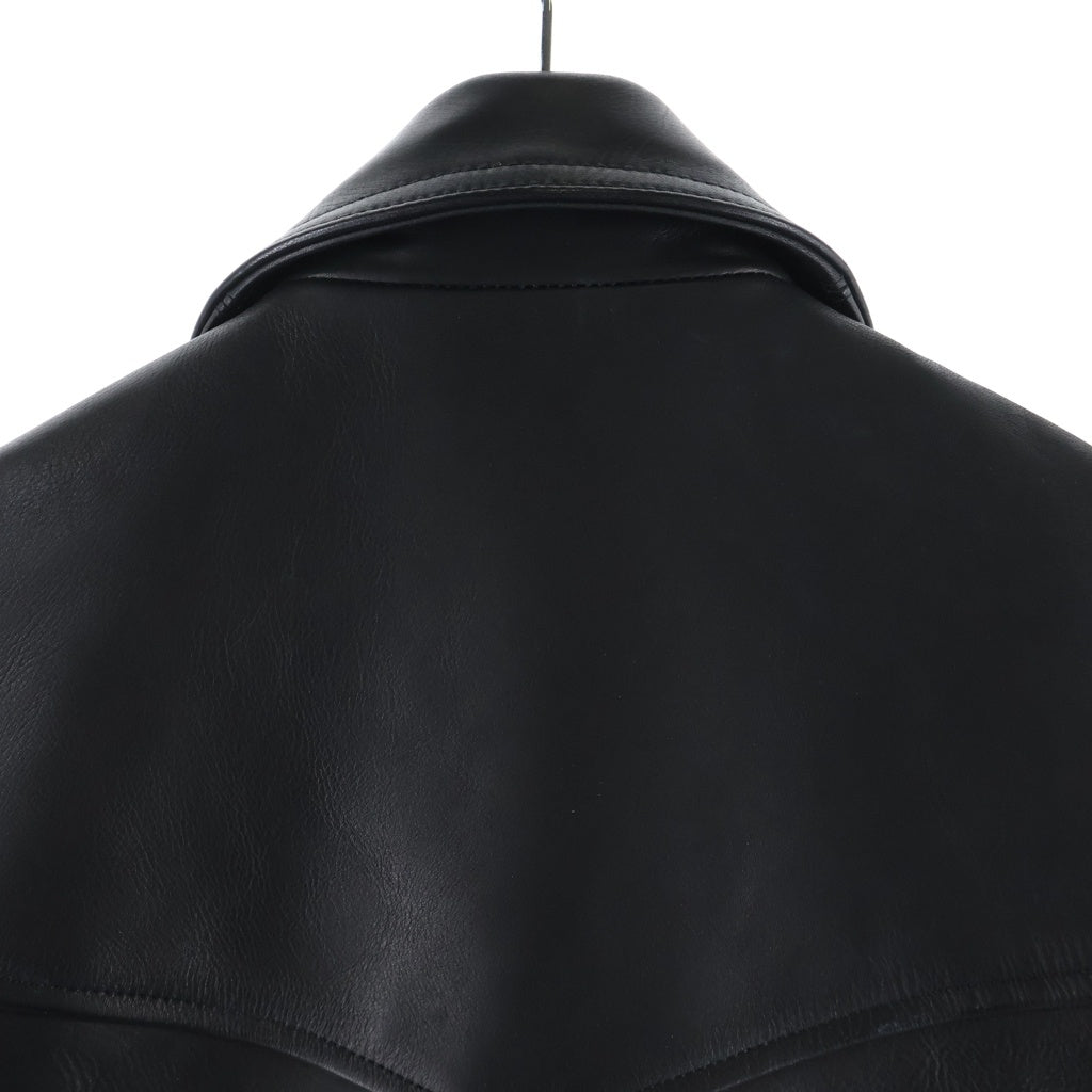 MASU(エムエーエスユー) 25AW CLASSIC MOTORCYCLE LEATHER JACKET クラシックモーターサイクル レザージャケット ブラック M25F9BL002