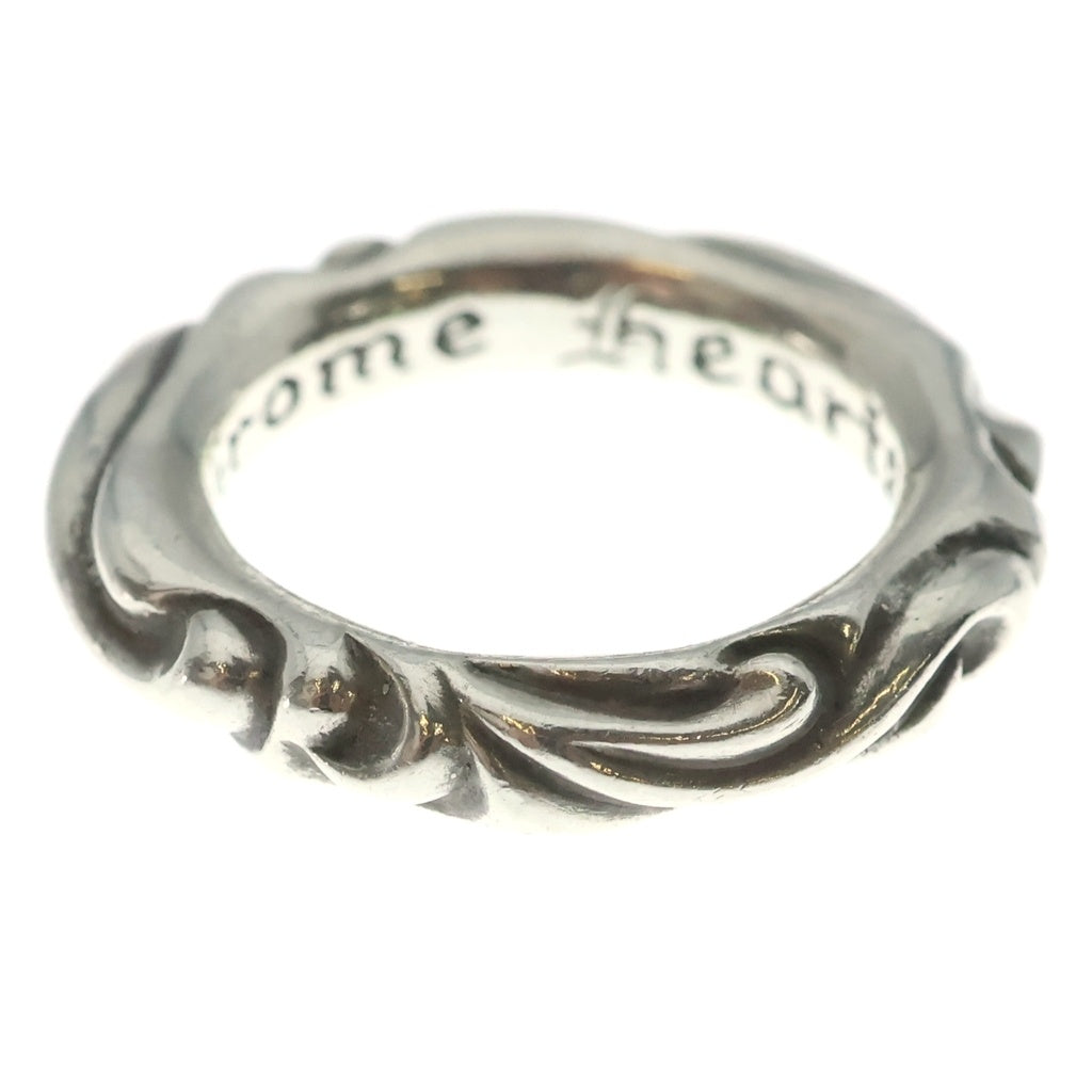 CHROME HEARTS(クロムハーツ) SCRL BAND スクロールバンド リング シルバー BCA351 レディース