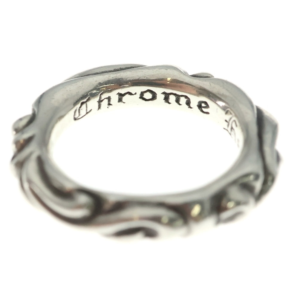 CHROME HEARTS(クロムハーツ) SCRL BAND スクロールバンド リング シルバー BCA351 レディース
